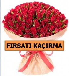 SON 1 GÜN İTHAL BÜYÜKBAŞ GÜL 101 ADET  Batıkent Ankara internetten çiçek satışı  